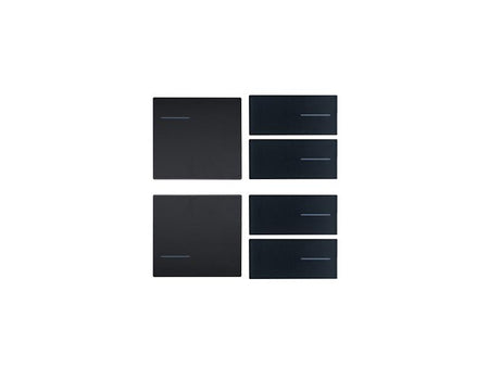 Eelectron BK24PLL-3 Keypad Set 2x left, 4x right – Black plastic