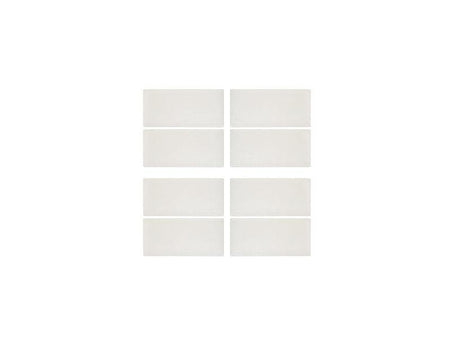 Eelectron BK08PLR Keypad 8 pieces – Raw Plastic Opaline