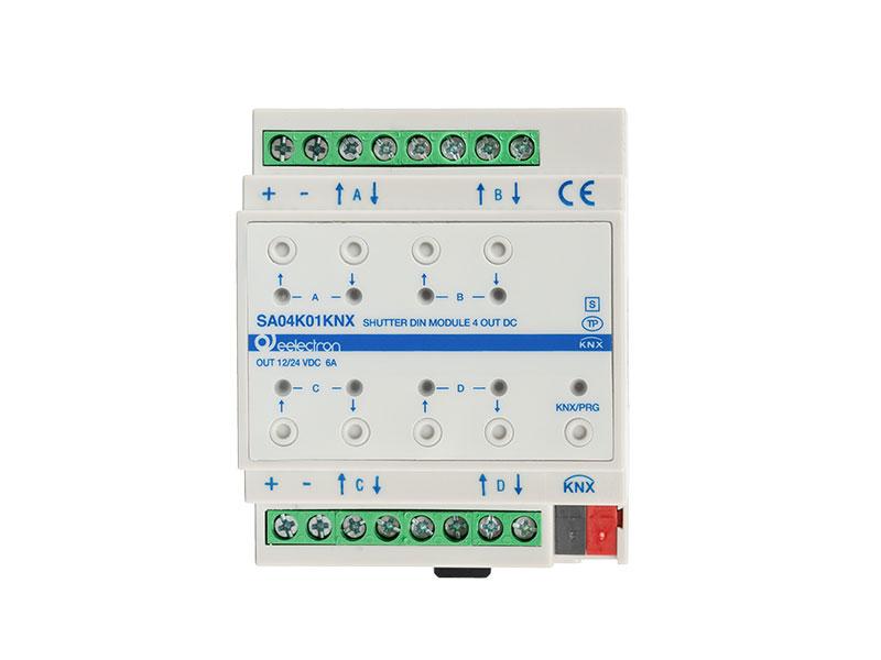 Eelectron SA04K01KNX KNX blind actuator 24 V 4-fold