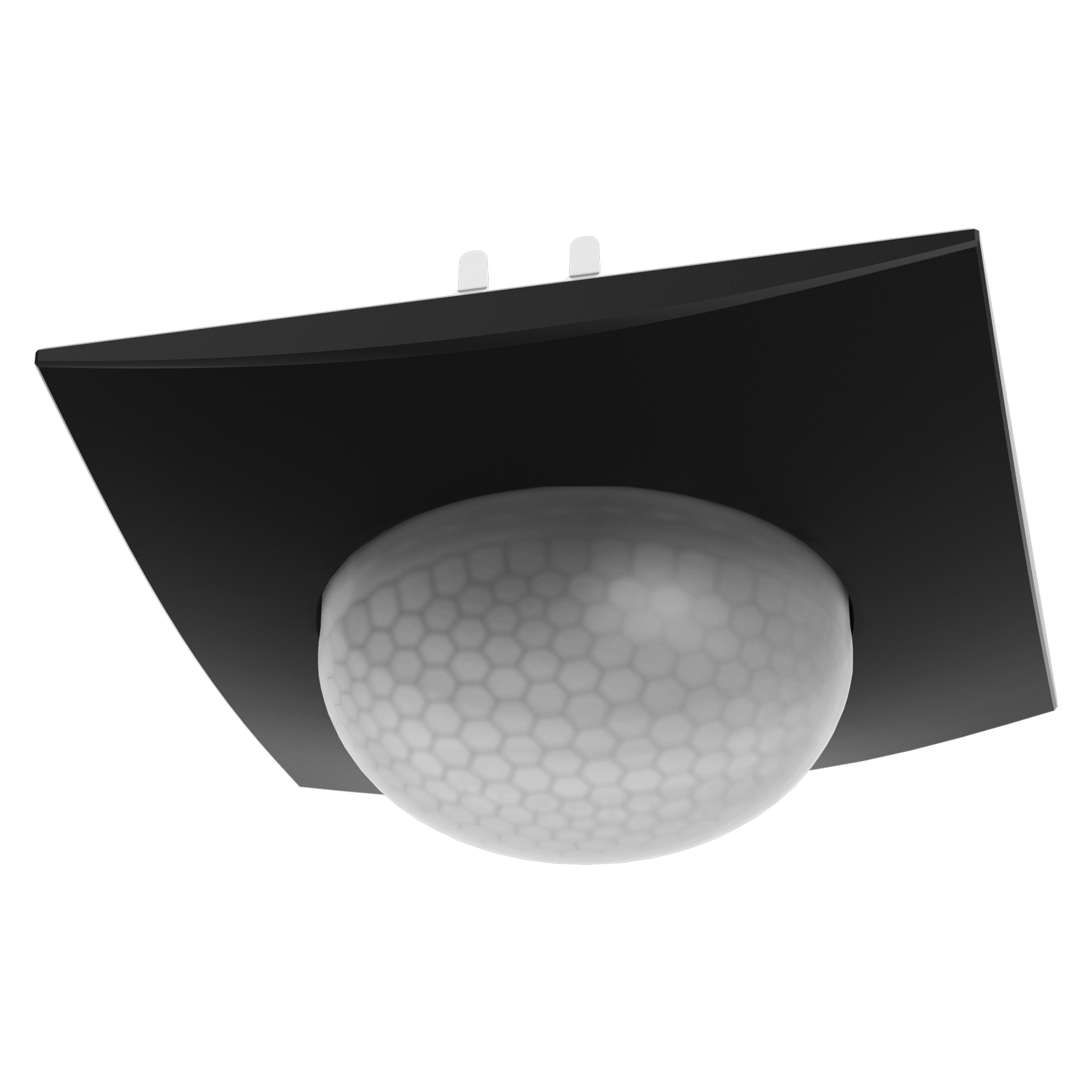 KNX Presence Detector 360° with 3 sensors, Black matt finish