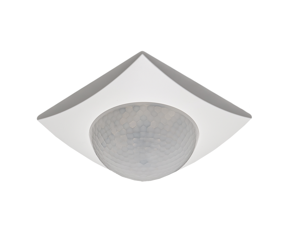 KNX Presence Detector 360° with 4 sensors, constant light control, White matt finish
