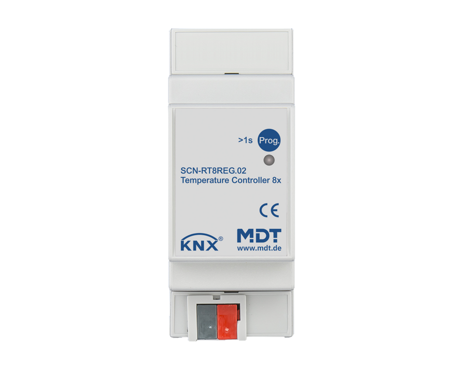KNX Temperature Controller 8-channel, 2 SU MDRC