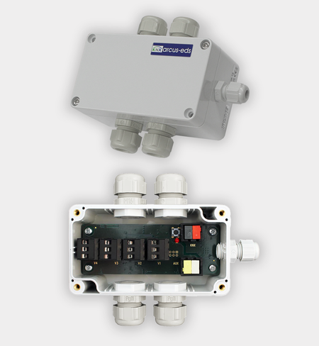 SK08-Ventil4 - KNX Valve Controller for up to 4 Heating/Cooling Actuators or Mixing Valves