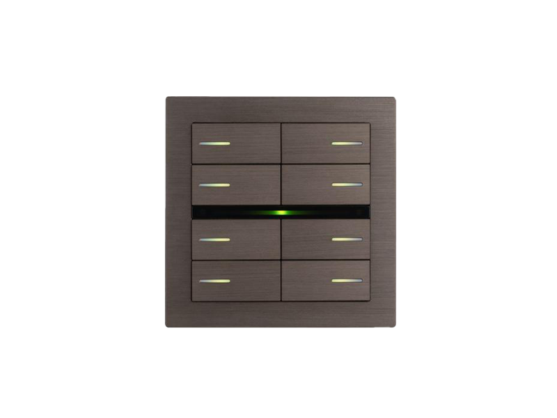 Eelectron PO71A01MV-BR OL-U Cover Frame 71 mm, 2-Module – Metal Bronze