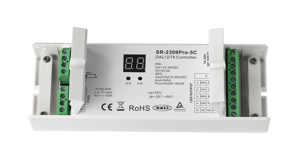 Multi-addresses PRO DALI DT8 LED Controller