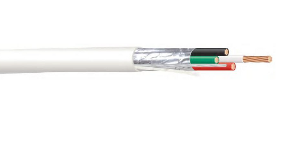 Security/Alarm/Access Control/Sound Low-voltage Cable Shielded Plenum, 1000ft.