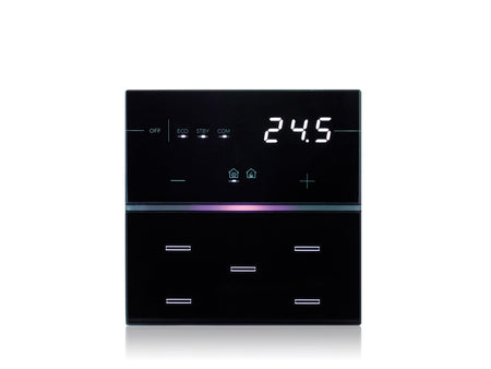 Eelectron 9025GT07B03-R Room Thermostat Cover Line standard – black