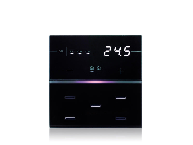 Eelectron 9025GT07B03-R Room Thermostat Cover Line standard – black