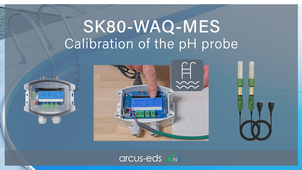 SK80-WAQ-MES - KNX Water Quality Measuring System with pH and ORP Probes